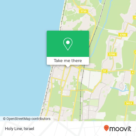 Holy Line, לילינבלום נתניה, השרון, 42412 map