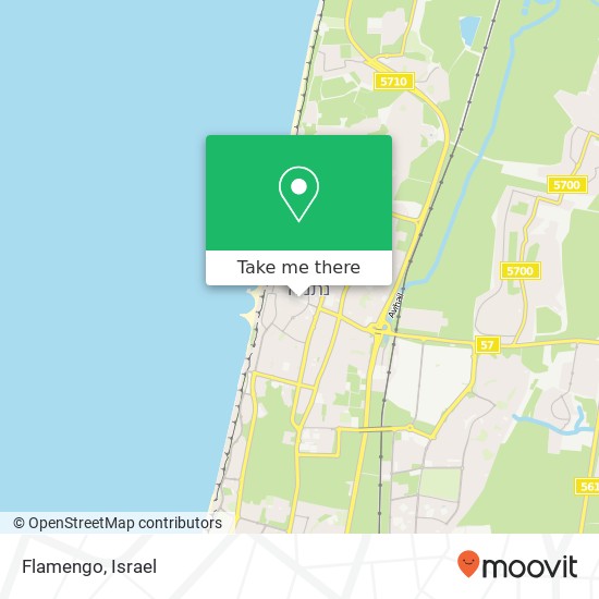 Flamengo, הרצל נתניה, השרון, 42401 map