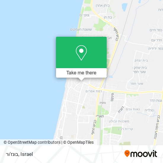 בונז'ור map