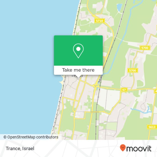 Trance, שער העמק נתניה, השרון, 42292 map