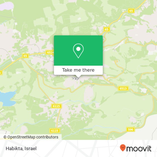 Карта Habikta, שדרות האמירים קציר, 37868