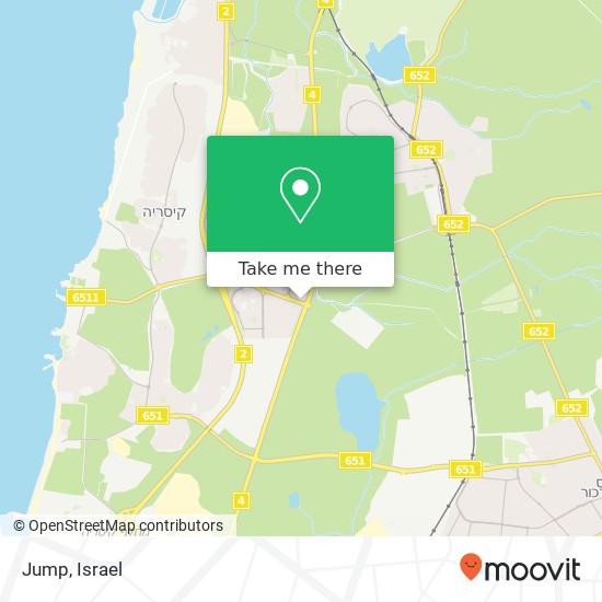 Jump, אור עקיבא, חדרה, 30600 map