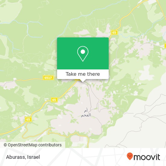 Aburass, אום אל-פחם, חדרה, 30010 map