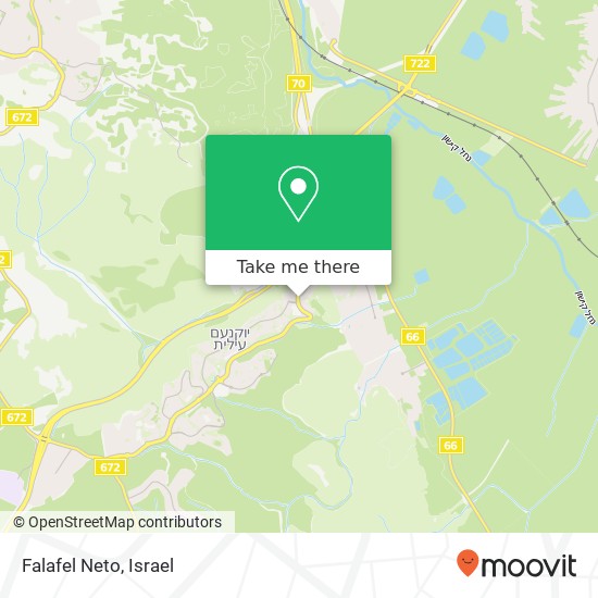 Falafel Neto, התמר 2 יקנעם עילית, 20692 map