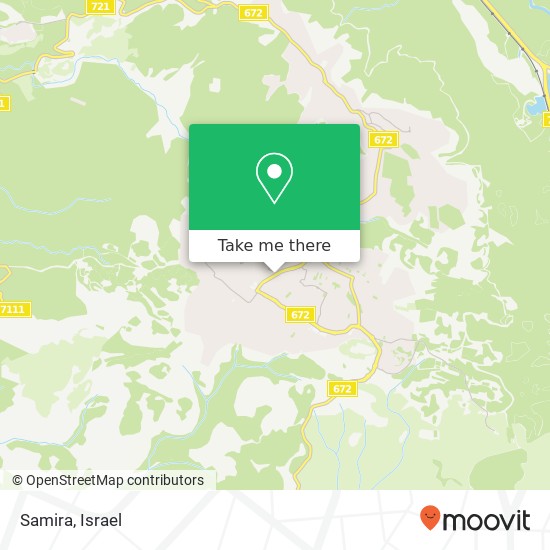Карта Samira, 672 דאלית אל כרמל, חיפה, 30056