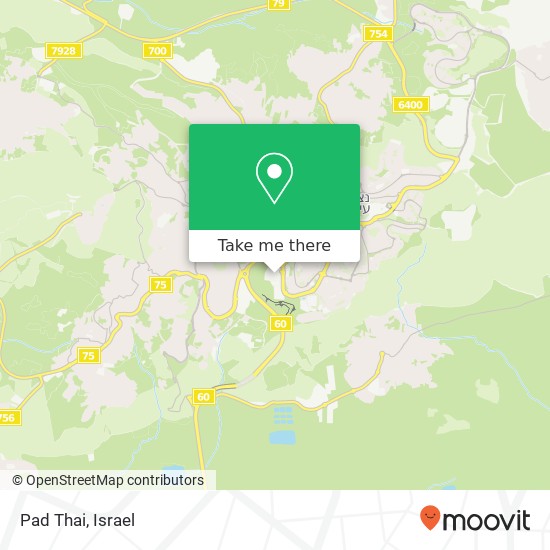 Pad Thai, נצרת עילית, יזרעאל, 17000 map