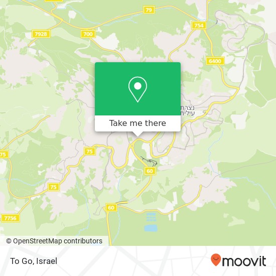 To Go, נצרת, 16000 map