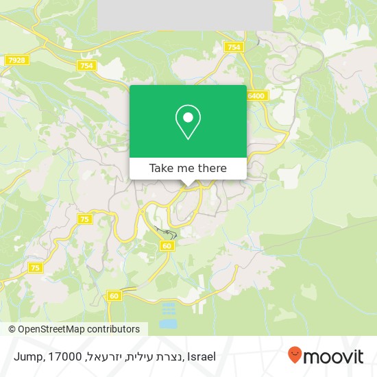 Карта Jump, נצרת עילית, יזרעאל, 17000