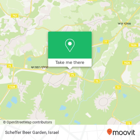 Scheffer Beer Garden, חורש האלונים רמת ישי, 30095 map