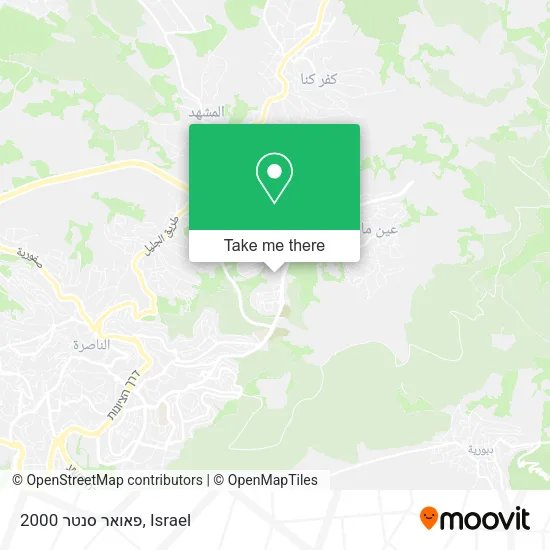 Карта פאואר סנטר 2000