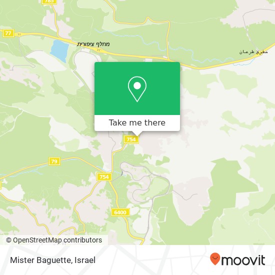Карта Mister Baguette, 754 כפר כנא, יזרעאל, 16930