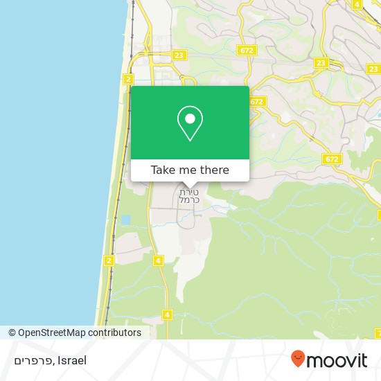 פרפרים, הרצל טירת כרמל, חיפה, 39022 map