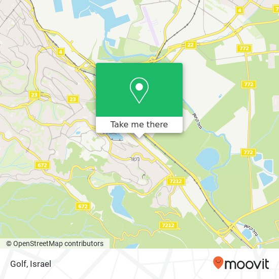 Golf, נשר, חיפה, 36600 map