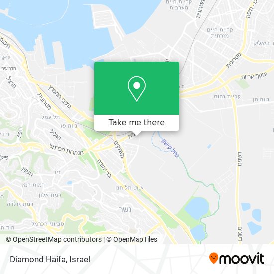 Diamond Haifa map