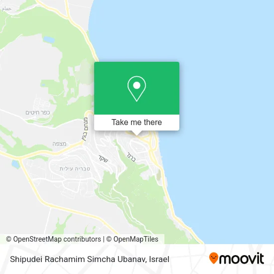Карта Shipudei Rachamim Simcha Ubanav