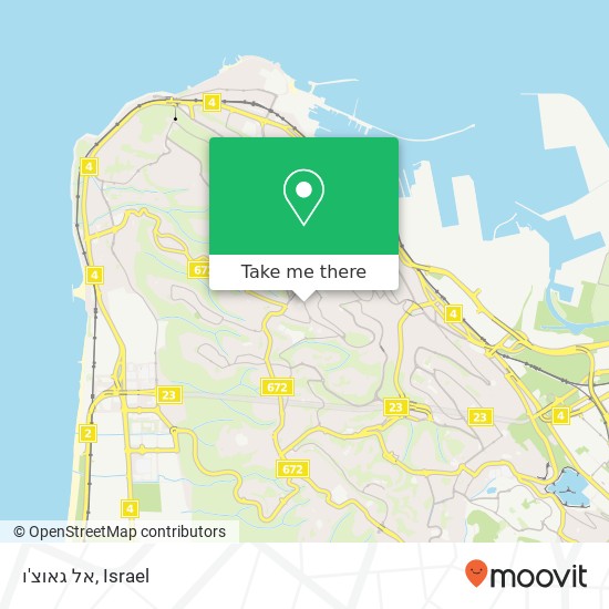 אל גאוצ'ו, יפה נוף חיפה, חיפה, 34454 map