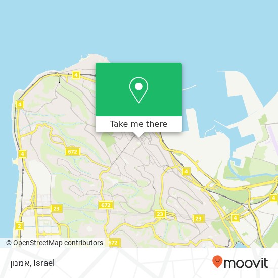 Карта אמנון, הרצל חיפה, חיפה, 33503
