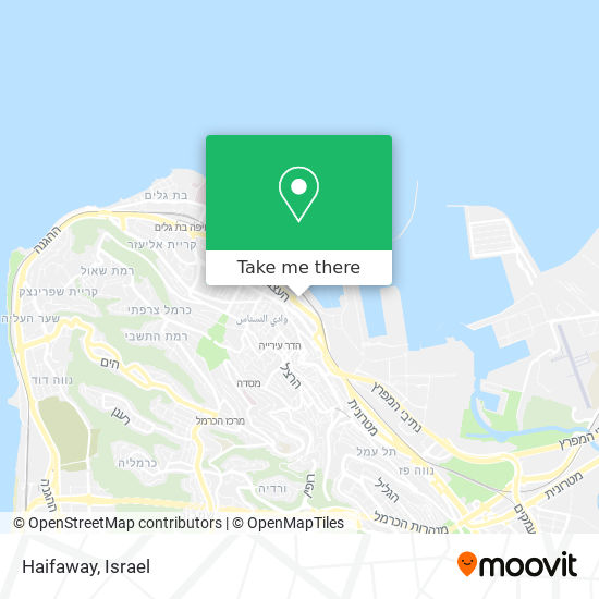 Haifaway map