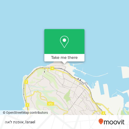 Карта אופנת לאה, חיפה, חיפה, 30000