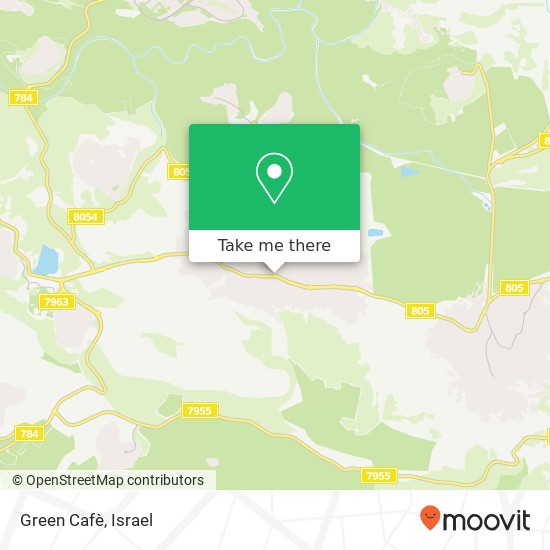 Карта Green Cafè, סח'נין, עכו, 20173