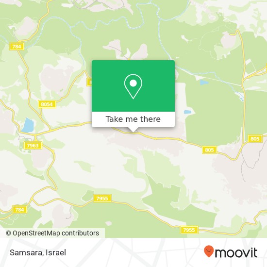 Samsara, 805 סח'נין, עכו, 20173 map