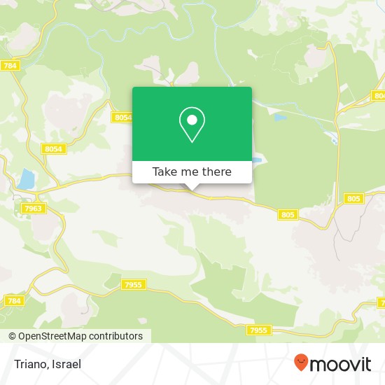 Triano, 805 סח'נין, עכו, 20173 map