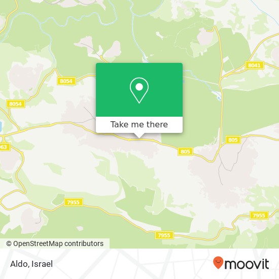 Карта Aldo, אלגליל סח'נין, עכו, 20173