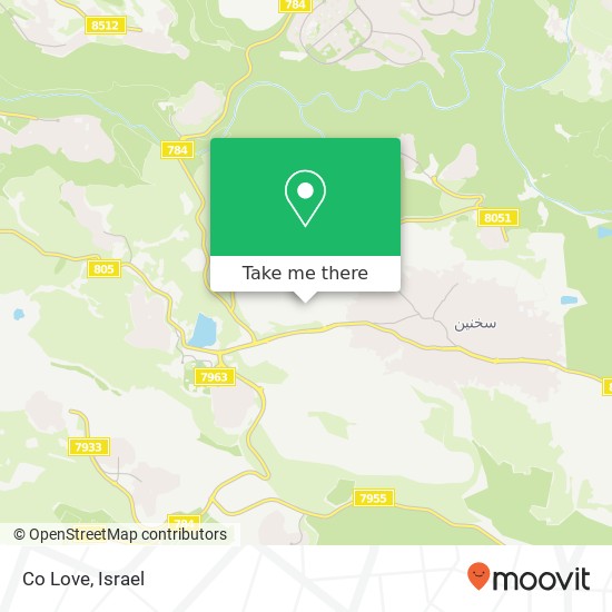 Co Love, עכו map