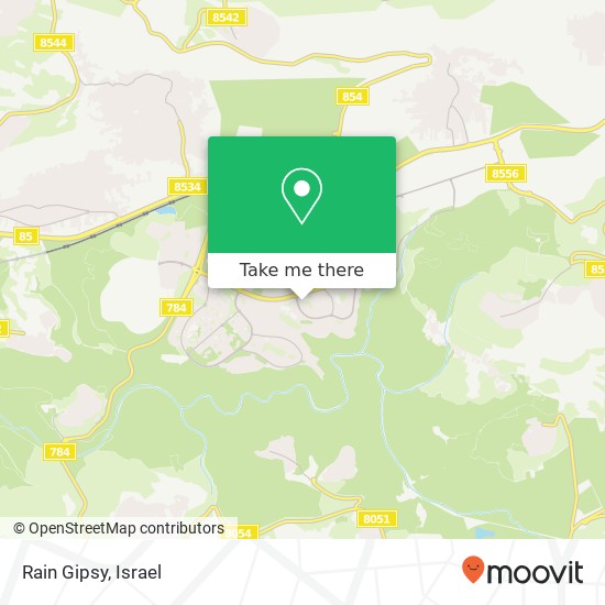 Rain Gipsy, כרמיאל, עכו, 21000 map