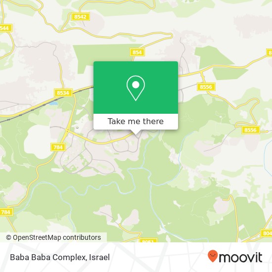 Baba Baba Complex, איריס כרמיאל, 21000 map