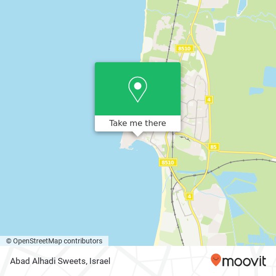 Abad Alhadi Sweets, צלאח א-דין עכו, 24000 map