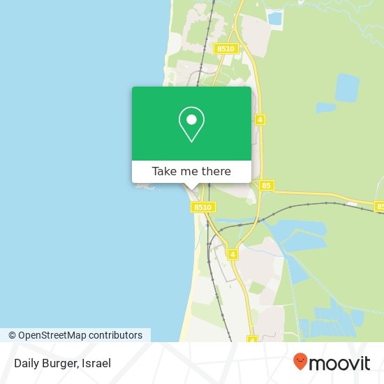 Daily Burger, עכו, עכו, 24000 map
