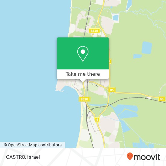 CASTRO, עכו, עכו, 24000 map