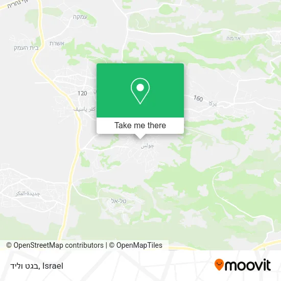 Карта בגט וליד