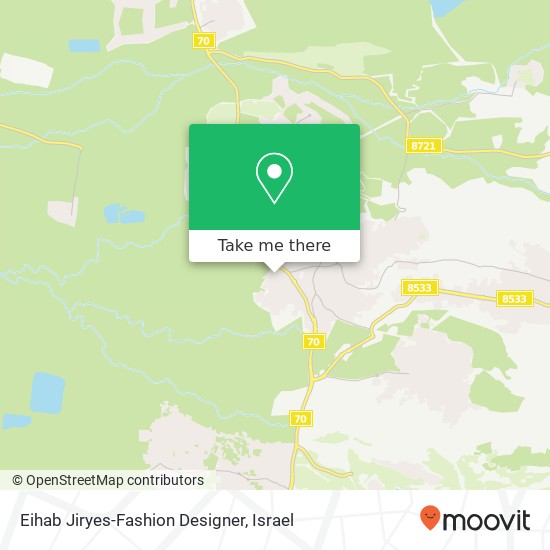 Eihab Jiryes-Fashion Designer, כפר יאסיף, עכו, 24908 map