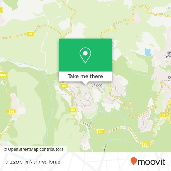 איילת לווין-מעצבת, ירושלים צפת, צפת, 13224 map