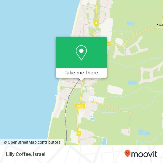 Lilly Coffee, אירית 2 נהריה, עכו, 22000 map