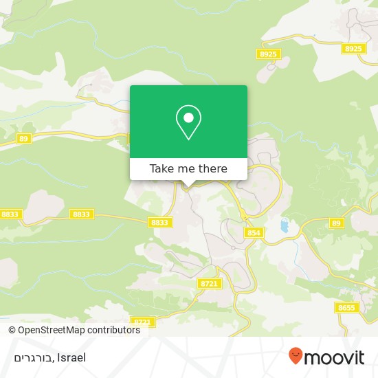 בורגרים, 8835 מעלות תרשיחא, עכו, 21000 map