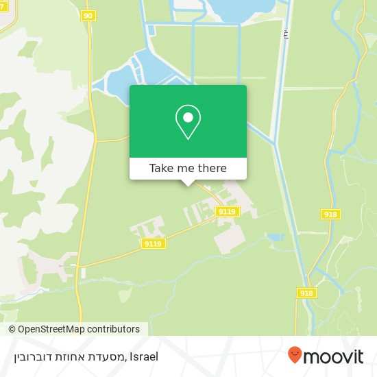 מסעדת אחוזת דוברובין, צפת map