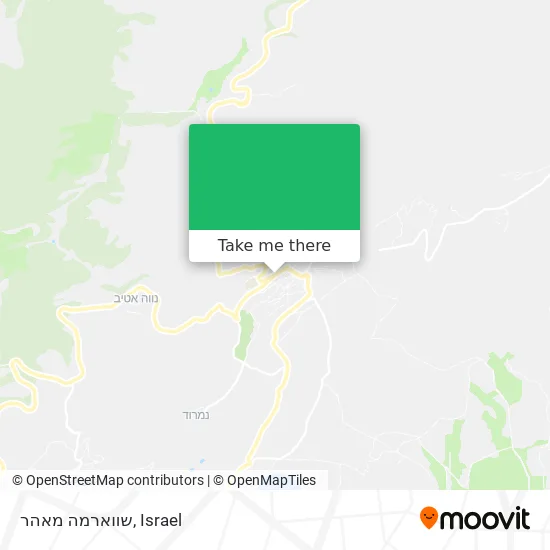 Карта שווארמה מאהר