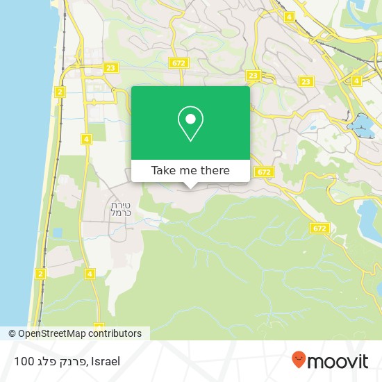 פרנק פלג 100 map