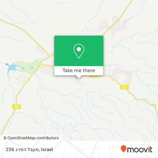 מעגל הפרג 236 map