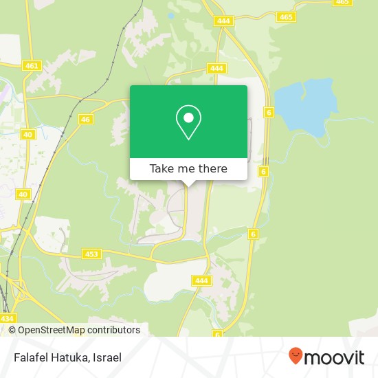 Falafel Hatuka map