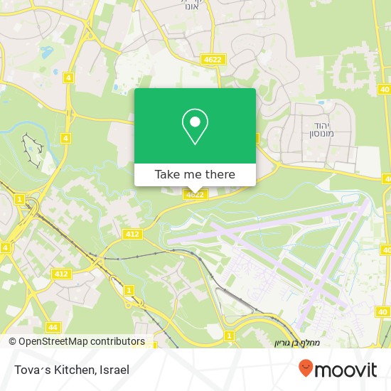 Tova׳s Kitchen map