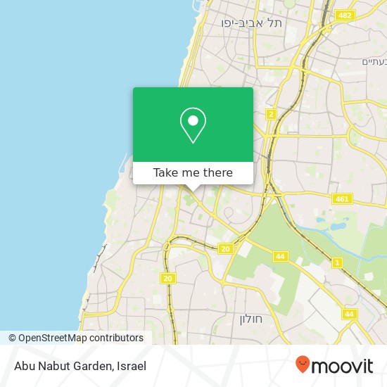Abu Nabut Garden map