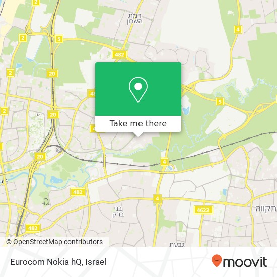 Eurocom Nokia hQ map