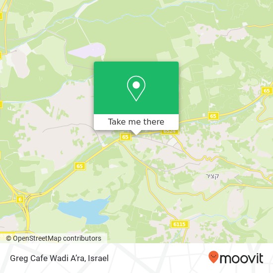 Greg Cafe Wadi A’ra map