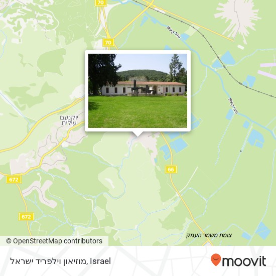 מוזיאון וילפריד ישראל map