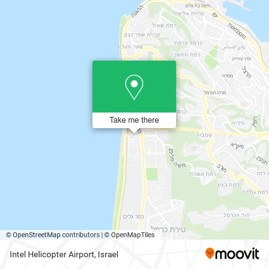 Карта Intel Helicopter Airport