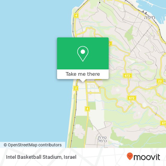 Intel Basketball Stadium map